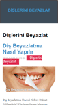 Mobile Screenshot of dislerinibeyazlat.com